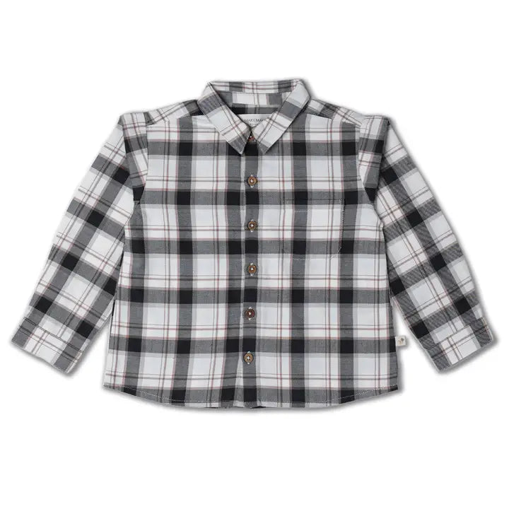 Little Plaid Trailblazer Organic Cotton Flannel