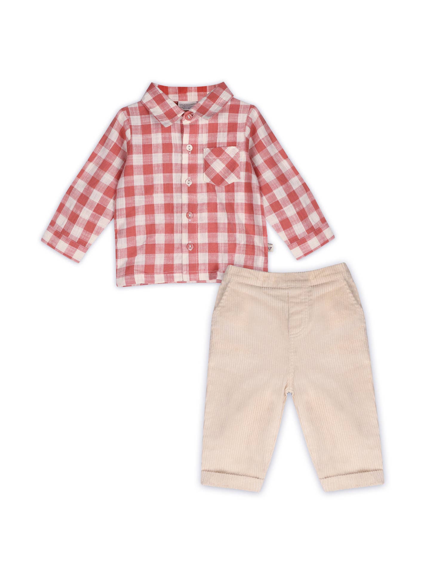 Sharp Dressed Check Shirt and Pant Set
