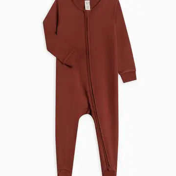 Zip Me to Sleep Organic Cotton Two Way Footie Sleeper