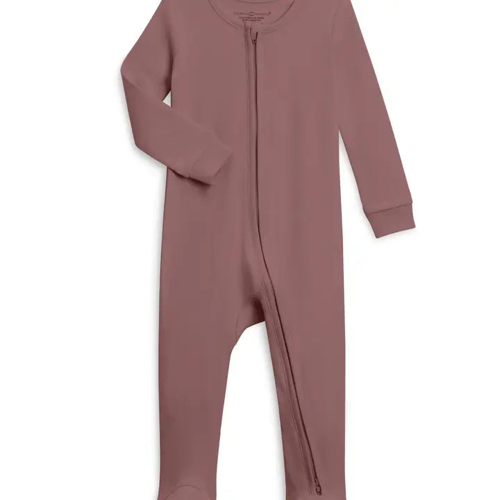 Zip Me to Sleep Organic Cotton Two Way Footie Sleeper