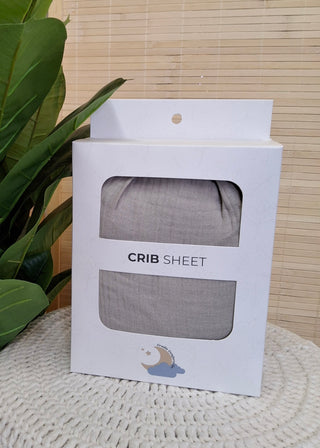 Tiny Dreamer Organic Cotton Gauze Crib Sheet