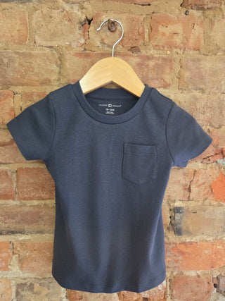 Organic Cotton Pocket Short Sleeve T-Shirt – Relaxed Fit Chest Pocket Tee | The Everyday Pocket