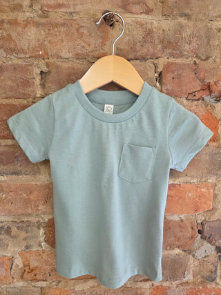 Organic Cotton Pocket Short Sleeve T-Shirt – Relaxed Fit Chest Pocket Tee | The Everyday Pocket