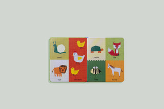 First Words with Cute Quilted Friends