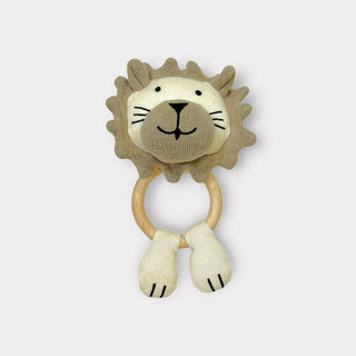 Hear Me Roar Lion Teething Rattle