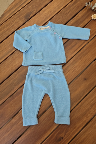 Little Snuggle Organic Cotton Knit Set