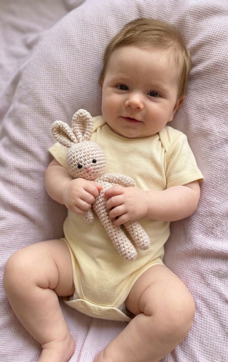 Organic Cotton Baby Bodysuit – Short Sleeve Essential | Neutral Basic