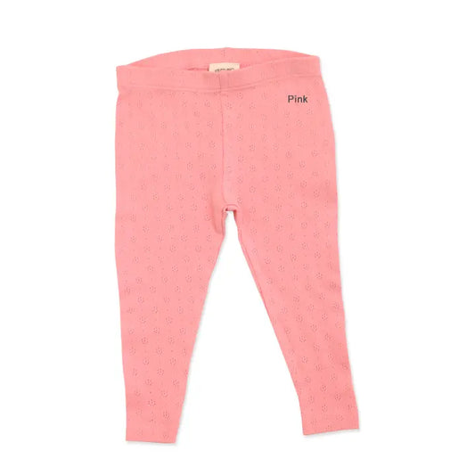 Lace & Grace Pointelle Leggings