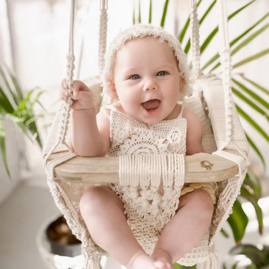 Boho Babe Macrame Swing