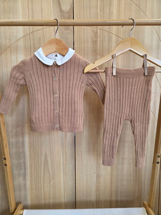 Boys Organic Cotton Knit 3-Piece Set