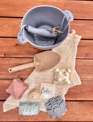 Kids Silicone Beach Toy Set – Castle Molds | Sandcastle Dreams