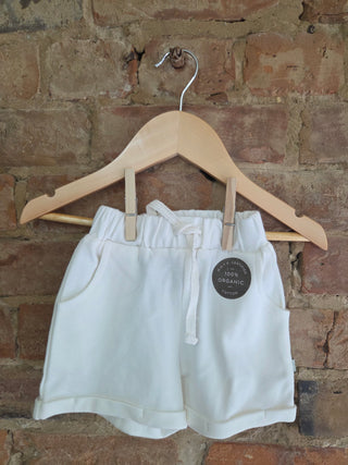 Cream of the Cuff Organic Cotton Shorts