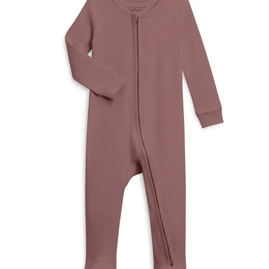 Zip Me to Sleep Organic Cotton Two Way Footie Sleeper